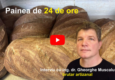 Brutarul artizanal Gheorghe Muscalu produce painea cu cele mai putine ingrediente image